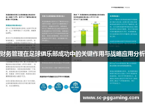 财务管理在足球俱乐部成功中的关键作用与战略应用分析